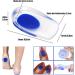 Takuza Heel Spur Inserts - Orthopedic Gel Insoles for Plantar Fasciitis Relief - 2 Pairs - Blue (L) - Buy Online on GoSupps.com