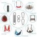 Sfeexun Stainless Steel Punching Bag Hanger Set - 1000lbs Capacity for Heavy Bag, Gym Swing, Trapeze, Hammock - Includes Swivel Mount Chain, Carabiners, and Spring - Buy Online on GoSupps.com