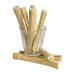 BWOGUE 100g Pet Snacks Sweet Bamboo Chew Toy for Squirrel Rabbits Guinea Pigs Chinchilla Hamster (About 10-14 Sticks) 100g Bamboo