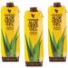 Forever Living Triple pack 3 x 1 Litre Aloe Vera Gel Blueberry Apple and Peach Pulp Flavour 100% Natural Pure Drinking Juice Tripack aloe vera gel - Buy Online on GoSupps.com