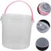 Healeved Pp Plastic Containers Plastic Storage Bucket Sundries Storage Bucket 1 count (Pack of 1) Assorted Color - Buy Online on GoSupps.com
