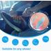 Gel Toe Separators - 10 Silicone Spacers for Overlapping Toes Bunion Corrector & Hammer Toe Straightener for Men & Women - Soft Flared Design - Buy Online on GoSupps.com