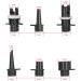 Tuomico Air Hose Kit | 6 Nozzles | Electric SUP Air Pump Accessories for Inflatable Boats & Rafts - Buy Online on GoSupps.com