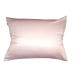 Satin Beauty Enhancing Pillowcase with Zipper Closure for Smooth Hair Hair Protection Anti-Acne Anti-Wrinkle Vegan Silk. (Baby Pink)