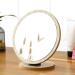YOOMEISHALY Wooden 360-degree Rotating Desk Makeup Mirror - Portable Single-Sided Design for Bedroom & Bathroom - Buy Online on GoSupps.com