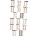 Hemoton 16 Pcs tattoo eyebrow decals make up 4d eyebrows eyebrow transfer stickers