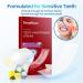 Teeth Whitening Strips for Sensitive Teeth - Professional White Strips for Home Using Enamel safe 3 Days Express Result 28 Natural Teeth Whitener Strips 14 Treatments by Deepklean Coconut - Buy Online on GoSupps.com