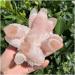 Room Decoration Natural Beautiful Pink Crystal Cluster Stone Natural Crystal Cluster (Size : 350-400g) - Buy Online on GoSupps.com