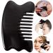 Beavorty 2 STK Massage Comb - Portable Neck Massager & Jade Roller for Hair Volume - Gua Sha Tool & Buffalohorn Body Massage - Buy Online on GoSupps.com