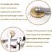 LUNARM 2 PCS Tracing Wheel Set - 4mm and 2mm Leather Needle Point | Professional Stitch Marking Spacer with Wooden Handle for Arts and Crafts - Buy Online on GoSupps.com