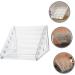 Zerodeko Nail Polish Organizer Vanity Stool Eye Shadow Vanity Desk Makeup Palettes Eyeshadow Holder Organizer Rack - Buy Online on GoSupps.com