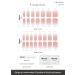 ohora Semi Cured Gel Nail Strips - N Be Pinkish | Salon-Quality Long Lasting & Easy to Apply | Includes Prep Pads Nail File & Wooden Stick - International Shipping Available - Buy Online on GoSupps.com