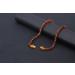 Baltic Amber Unisex Necklace - Cognac Raw, 14 Inches - Knotted, Raw Beads (1 Pack) - Buy Online on GoSupps.com