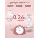 MomcoZy Ultra-Light Milk Pump V2 | Portable Double Electric Pump 27 Combinations Low-Noise & Pain-Free | Dusty Rose Flanges 17/19/21/27 mm - Best for On-the-Go Moms - Buy Online on GoSupps.com