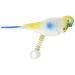 Rosewood Boredom Breaker Budgie On Spring Bird Toy