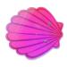 Eyelash Extension Pallet Wear Resistant False Eyelash Holder Pads Multifunction Washable for Salon (Colorful Shell)