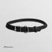Collardirect Handmade Round Leather Dog Collar | Soft Padded Rolled Real Leather | Adjustable for Small Dogs & Cats | Available in Black Pink Red Purple Blue (23-28 cm) - Buy Online on GoSupps.com