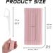 Dental Floss Portable Case Storage 10 Picks - Adult Oral Care Tool for Teeth Cleaning - Pink Travel Floss Holder for Dinners, Dating, Hotels - Buy Online on GoSupps.com