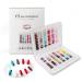 Nail Color Display Book 120 NailArt Presentation Display Nail stand nail color card with transparent nail tips for nail polish UV gel (C9) improved C9