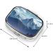 Mountain Printed Square Pill Box | Portable Travel Medicine Organiser | International Shipping - Buy Online on GoSupps.com