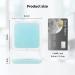 LONTAN Compact Mirror Travel 15X Magnifying Mirror Blue-Green Square 8.5cm x 8.5cm - Small Makeup Mirror for Handbag - Ideal Gift for Girls - Buy Online on GoSupps.com