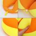Kids Travel Pillow - Toddler Chin Supporting Neck Pillow for Safety & Comfort - Yellow - Ages 0-10 - Buy Online on GoSupps.com