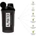Alphatier Beastmode Shaker 600 ml - Schwarz - BPA-Free - Perfect for Fitness & Bodybuilding on the Go - Screw Cap & Sieve Insert - Buy Online on GoSupps.com
