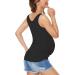 Love2Mi Maternity Top Set - 3 Pack Maternity Clothes in Black, Dark Grey, Dark Green - Buy Online on GoSupps.com