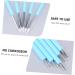 minkissy 1 Set Nail Pen Nail Art Needle Pen Nail Point Drill Pen Dotting Tools Nail Art Wax Pencil for Nails Pro Tools Acrylic Nail Tools Manicure Pen Supplies Silicone Draw a Line Stylus 15x1x1cm Blue - Buy Online on GoSupps.com
