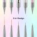 Makartt 5PCS Dual-End Nail Art Brush Set - Multifunctional Detail Brushes for Flowers, Leaves, and Gel Paint Designs - Buy Online on GoSupps.com