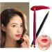 2 Pcs Portable Dual End Lip Brush Set for Women Girls - Perfect for Lip Contours and Daily Use - Buy Online on GoSupps.com