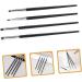 SOESFOUFU 4pcs Eye Shadow Brush Set Eyeshadow Brush Small Eyeliner Brush Make up Eyeliner Brush Eye Makeup Kit - Buy Online on GoSupps.com