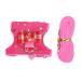 Hamster dishes adjustable running vest set lead leash flexion west linen set for Syrian hamsters squirrel racing mice golden bears ferret m linen