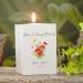 Personalised Mum Remembrance Memorial Tea Light Butterflies & Flowers - Buy Online on GoSupps.com