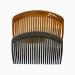 2 Pcs Plastic Side Hair Twist Comb French Side Combs 23 Teeth Plastic Twist Comb Hair Clips for Fine Hair Accessories Women Girls