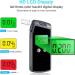QTlier Portable Digital Breathalyzer | Professional-Grade Accuracy | USB Rechargeable | 10 Mouthpieces Included - Buy Online on GoSupps.com