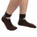 1 paire d'empreintes d'aryle hydratant adoucie peau fissur e gel chaussettes chaussettes de caf de caf pour hommes