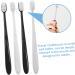 Minkissy 4-Piece Soft Travel Toothbrush Set for Kids - Extra Soft Natural Bristles with Peppermint Flavor - Ideal for Gentle Care of Children's Teeth - Buy Online on GoSupps.com