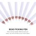 POPETPOP 30pcs Absorb White Pencil Nail Gems Nail Whitening Pencil Mini Pencils Dotting Tool Crayon Pickup - Buy Online on GoSupps.com