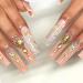 Coffin False Nails Natural Fake Nails French Press on Nails Ballerina Acrylic Stick on Nails 24pcs for Women and Girls (Color : Multi-colored Size : 26 Piece Set) - Buy Online on GoSupps.com