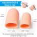 10 Pairs Gel Toe Protector Sleeves Silicone Toe Cushions for Pain Relief Corn & Callus Remover | International Shipping Available - Buy Online on GoSupps.com