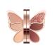 Butterfly Shape Eyeshadow Palette | High Pigmented Matte Glitter Eye Makeup Long Lasting Waterproof Butterfly Shape Eye Makeup Palettes Long Lasting Waterproof/ Chocolate Mousse Color