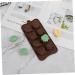 jojofuny 2 Pcs Mold Silicone Cupcake Silicone Chocolate Christmas Baking Reverse Mould Soap Candy 3d - Buy Online on GoSupps.com