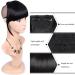 BOKIOESDE Clip in Air Bangs High Temperature Wire Hair Extension Clamp Fringe Hairpiece Type13 - Buy Online on GoSupps.com