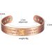 Enermagix Copper Magnetic Cuff Bands for Men & Women - 99.9% Pure Copper Strong Magnets Stylish Hardship Bracelet - Buy Online on GoSupps.com