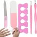 5 Piece Manicure Kit - Professional Pedicure and Nail Grooming Tool Set Functional Nail Care Tool for Dating Parties Travel Proms - Buy Online on GoSupps.com