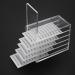 Eyelash Storage Box 5 Layers Plastic Lash Storage Organizer Clear Eyelash Display Container Cosmetic Makeup Storage Box for Grafting Lash Extension - Buy Online on GoSupps.com