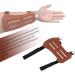 Buy Outdoor Arm Protection for Archery | Premium Archery Gear for Traditional Archers | Reverse Hair Design in Brown - Buy Online on GoSupps.com