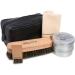 Selvyt 1890 SET Q Shoe Care Kit Luxury Bag with Horse Hair Brushes Cloth and Shoe Polishes - Buy Online on GoSupps.com