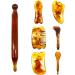 7pc Gua Sha Scraping Massage Tool Set - Natural Resin Facial Eye & Body Massage Tools for Ultimate Care | Ambe 15cm x 11cm - Buy Online on GoSupps.com